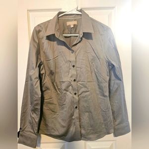 Womens Banana Republic Button Down Dress Blouse Size 12